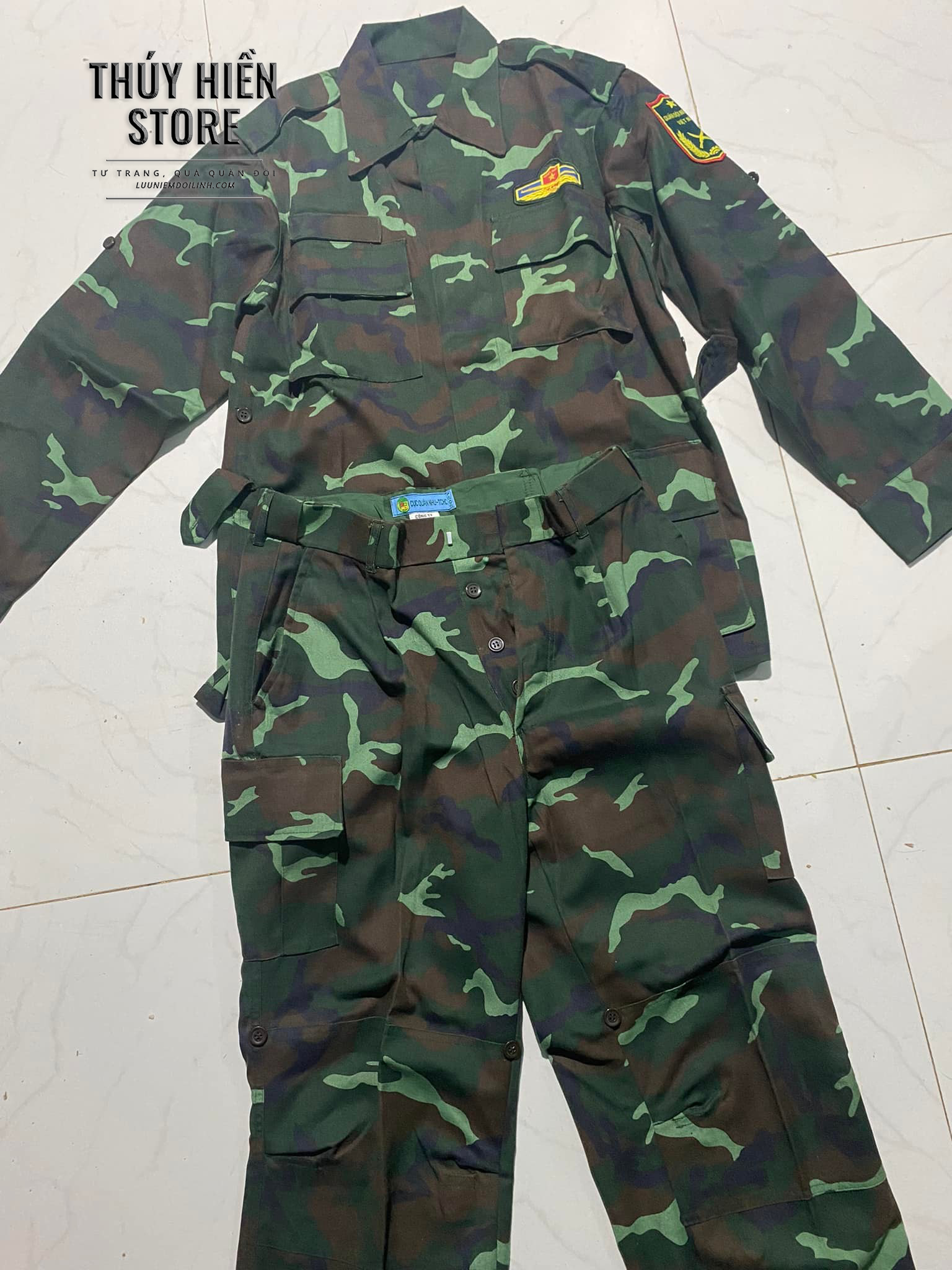 Quần áo chiến sĩ K20 - 500.000