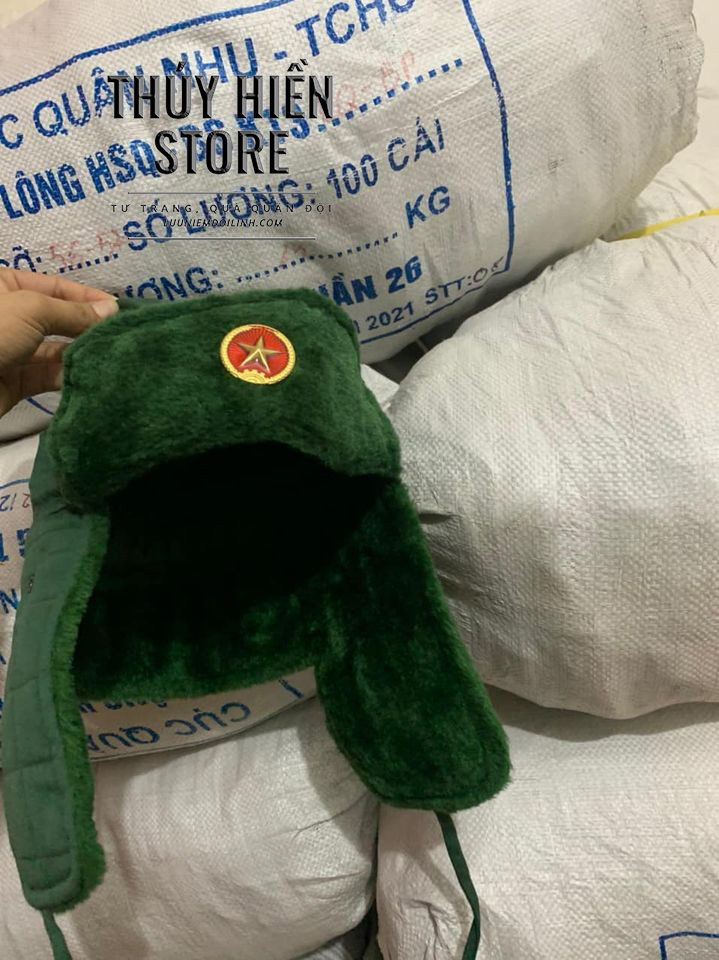 Mũ bông chiến sĩ - 135.000