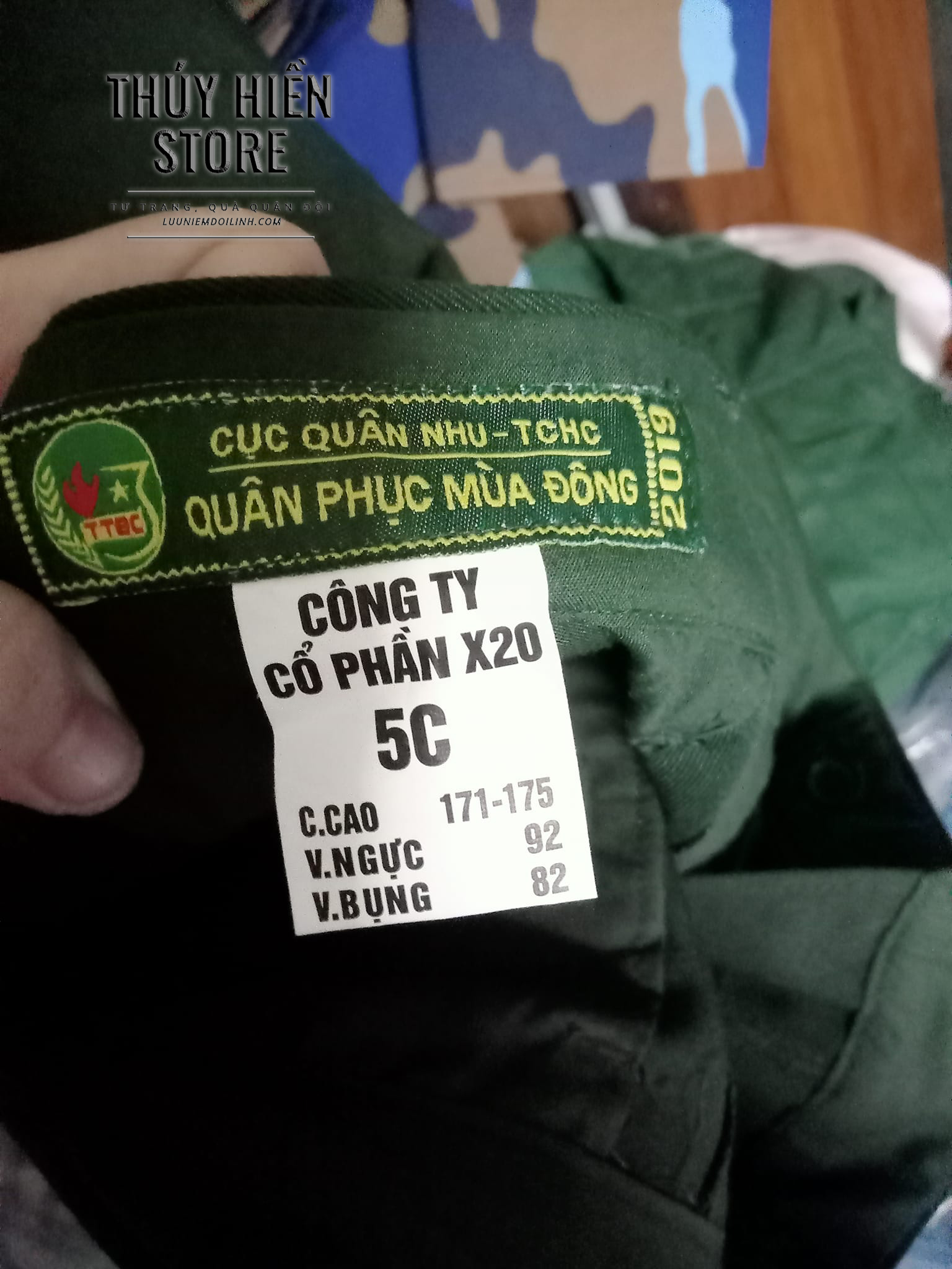 Quần sĩ quan quân phục đông K08 - 340.000