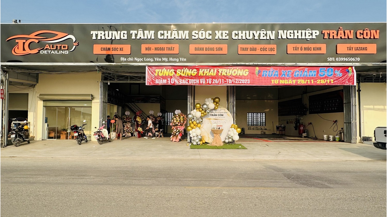 Trung tâm Trần Côn Auto Detailing - Ngọc Long, Yên Mỹ, Hưng Yên