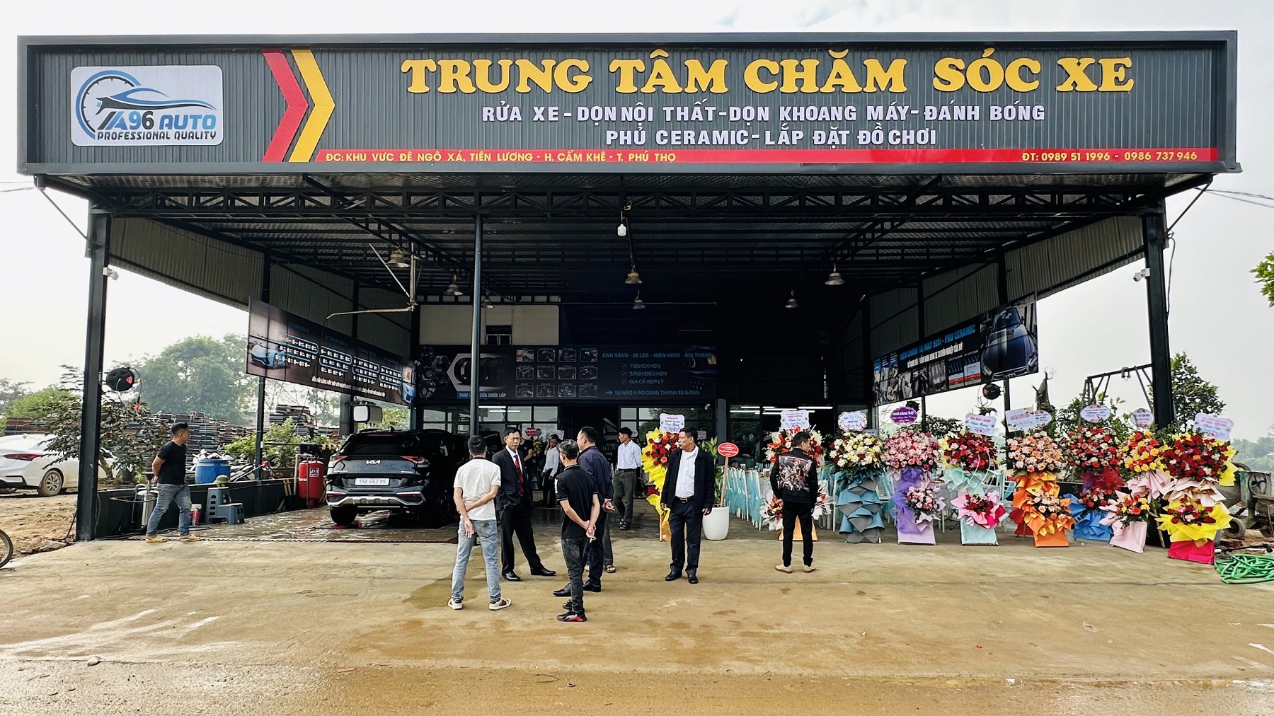 Trung tâm chăm sóc xe A96 Auto Detailing - Cẩm Khê, Phú Thọ