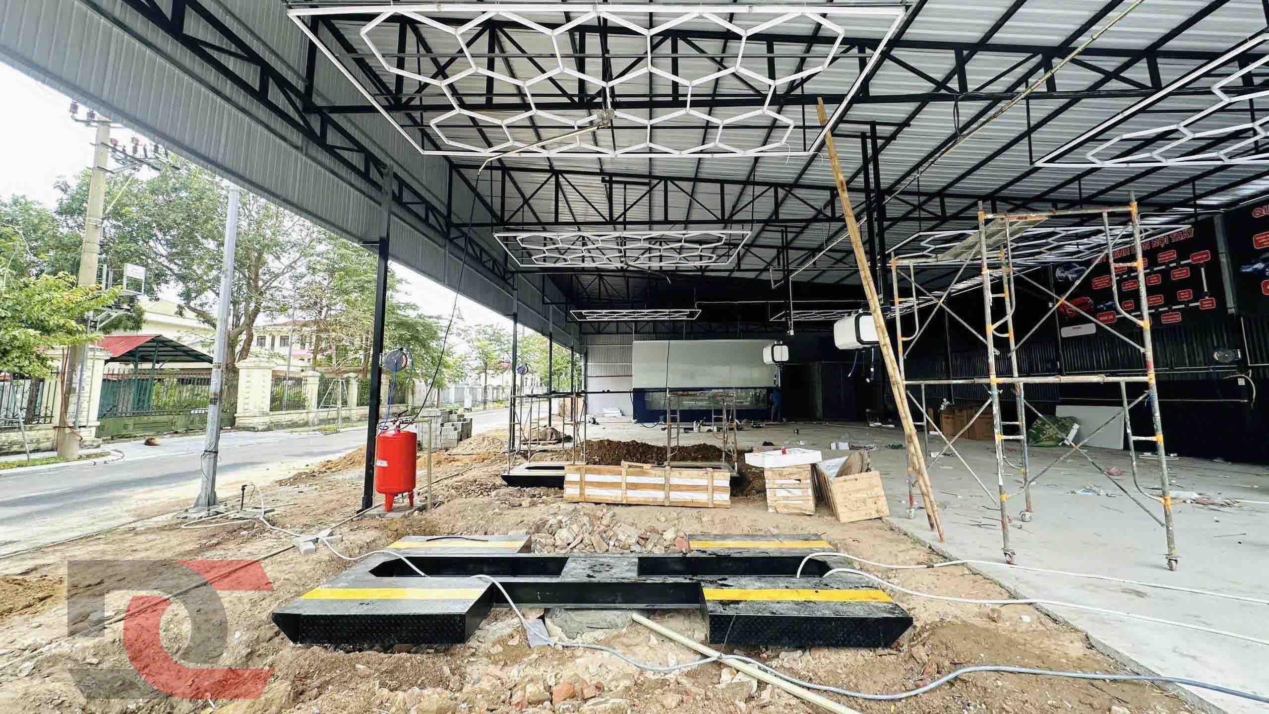 SHARK CAR – Trung tâm chăm sóc xe 550m² tại Yên Phong, Bắc Ninh