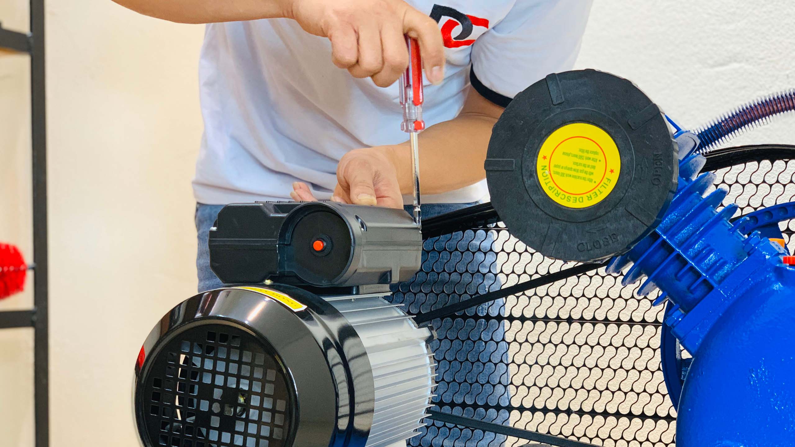 [Bảo dưỡng] Máy nén khí định kỳ