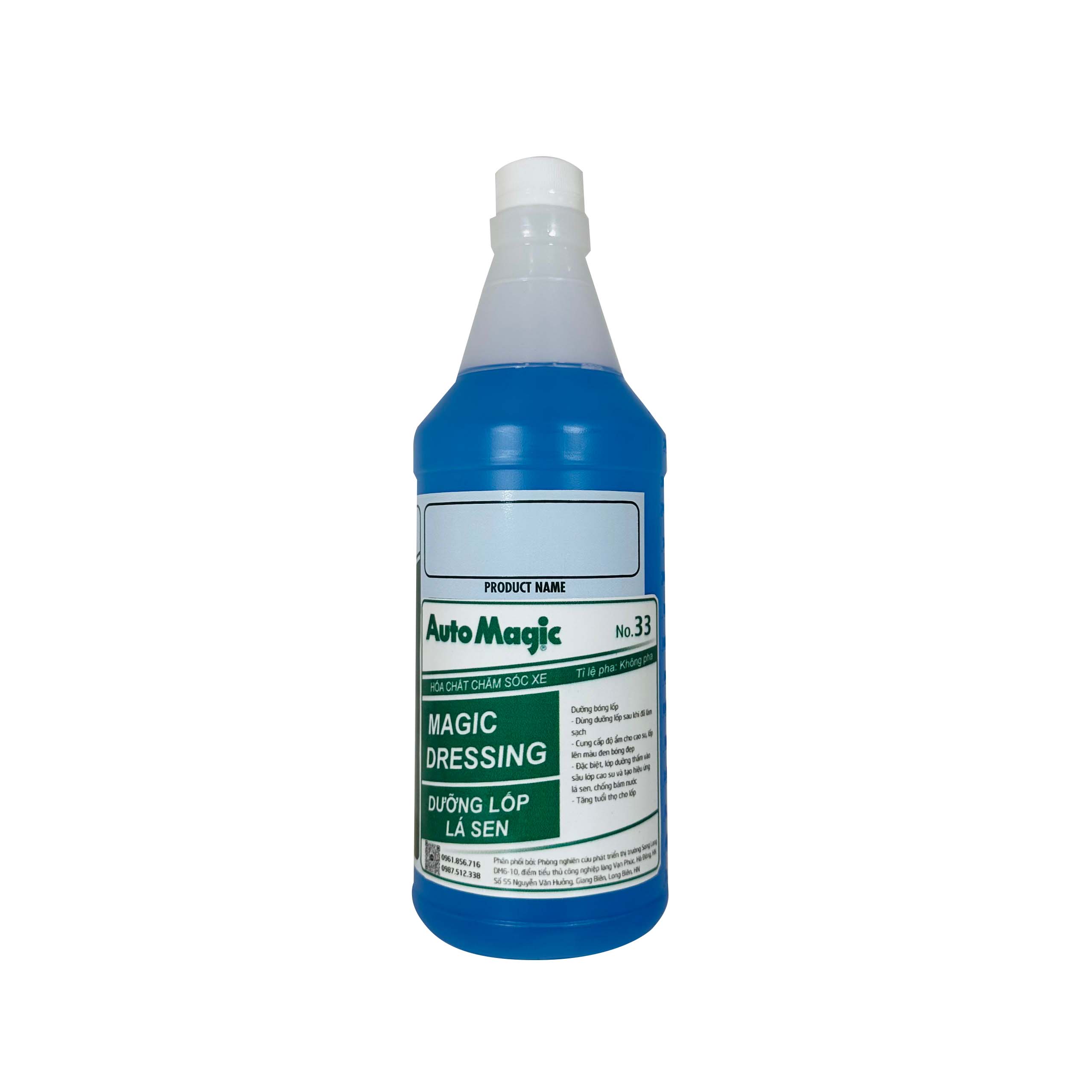 Dung dịch dưỡng lốp cao cấp hiệu ứng lá sen MAGIC DRESSING 33