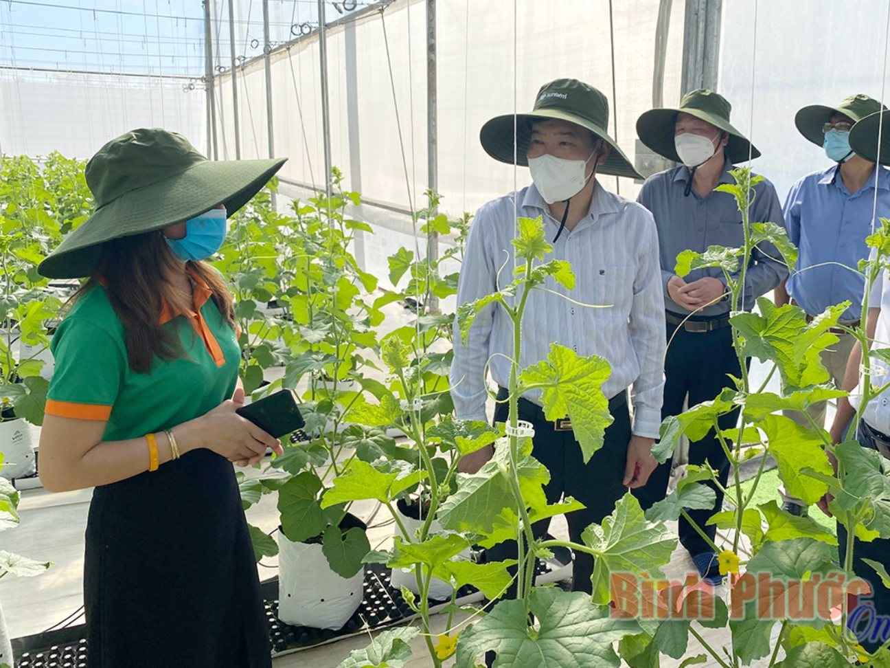 Đoàn Công tác tỉnh Bình Phước đến thăm quan Nông Trại Sunfarm