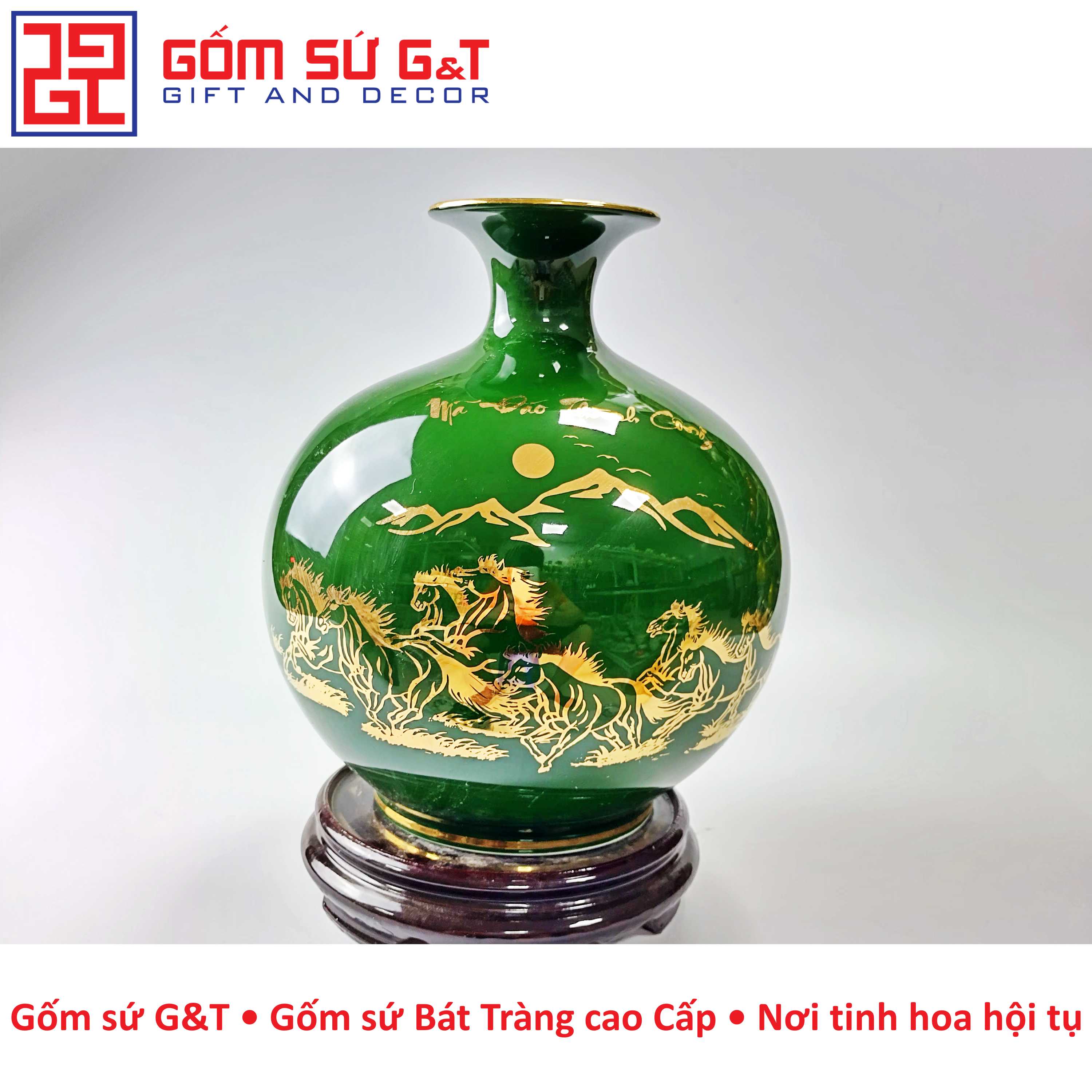 Bình gốm phong thủy cho người mệnh hỏa