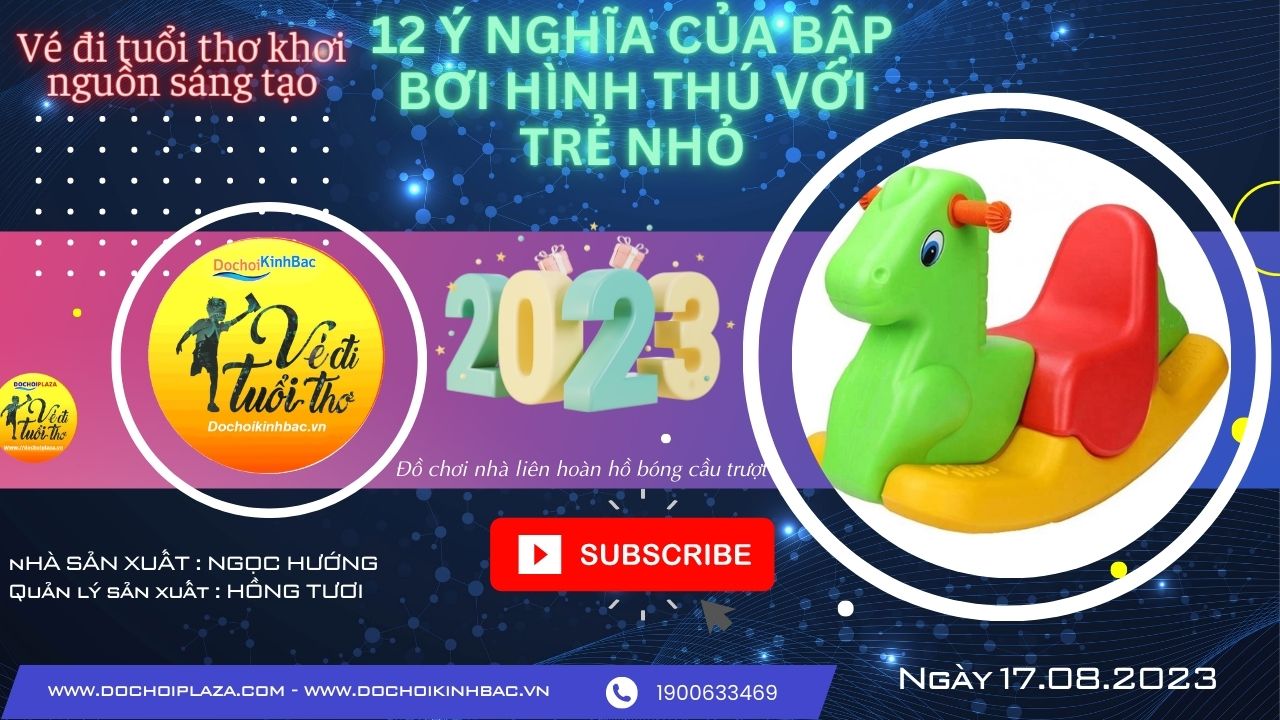 12 Ý NGHĨA CỦA ĐỒ CHƠI BẬP BÊNH HÌNH THÚ ĐỐI VỚI TRẺ NHỎ