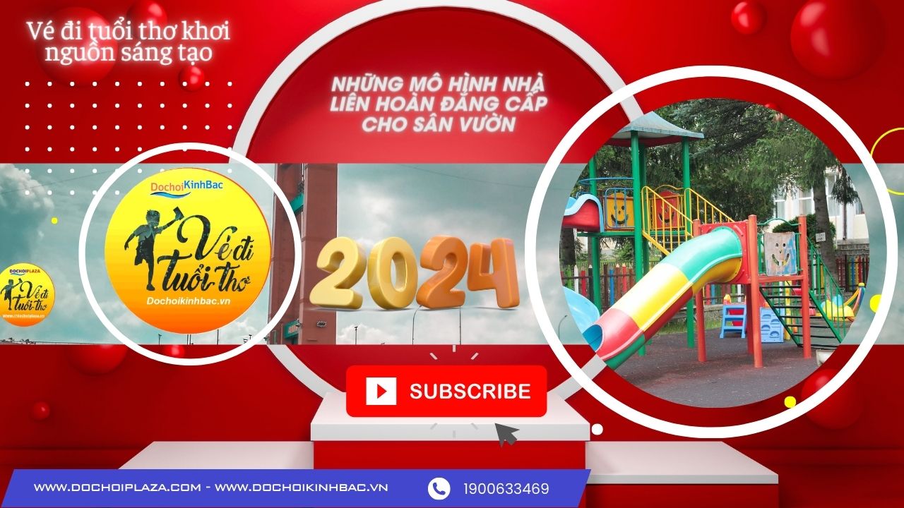 [Khu vui chơi giải trí] Sáng Tạo và Phong Cách: Những Mô Hình Nhà Liên Hoàn cho Trẻ Nhỏ Đẳng Cấp Cho Sân Vườn