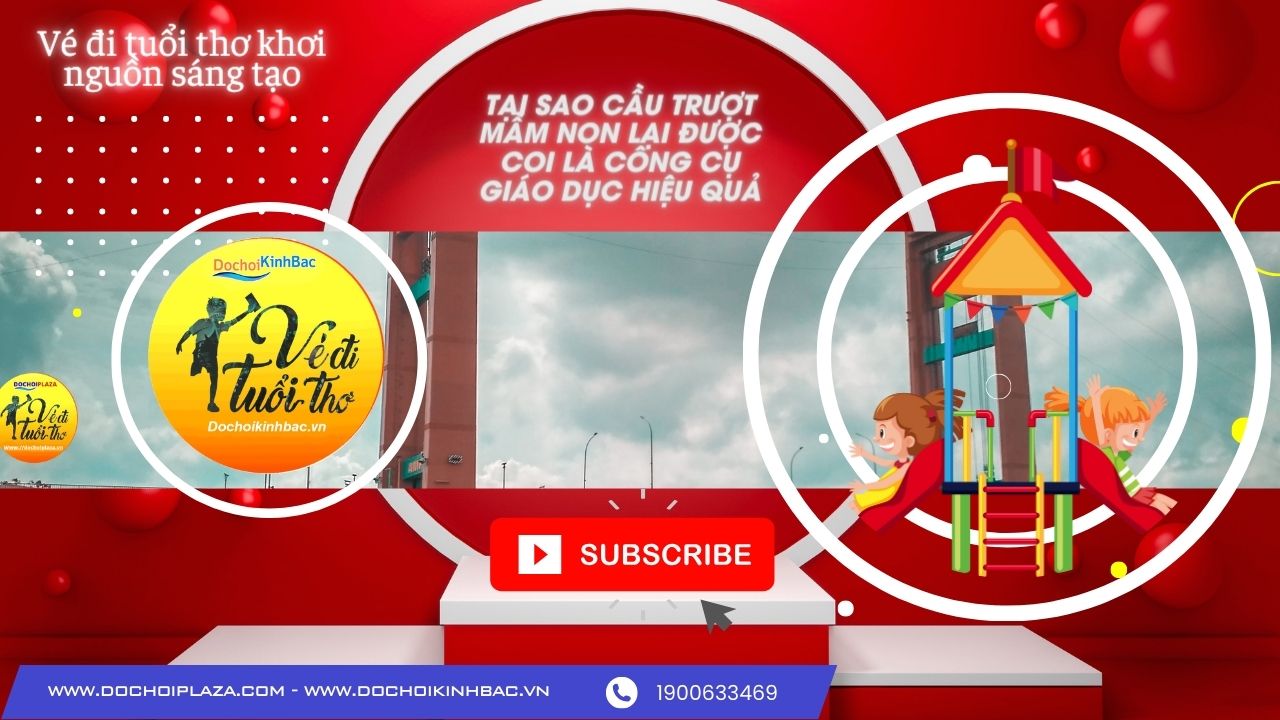 [Khu vui chơi giải trí] Tại sao liên hoàn cầu trượt mầm non được coi là một công cụ giáo dục hiệu quả cho trẻ nhỏ?