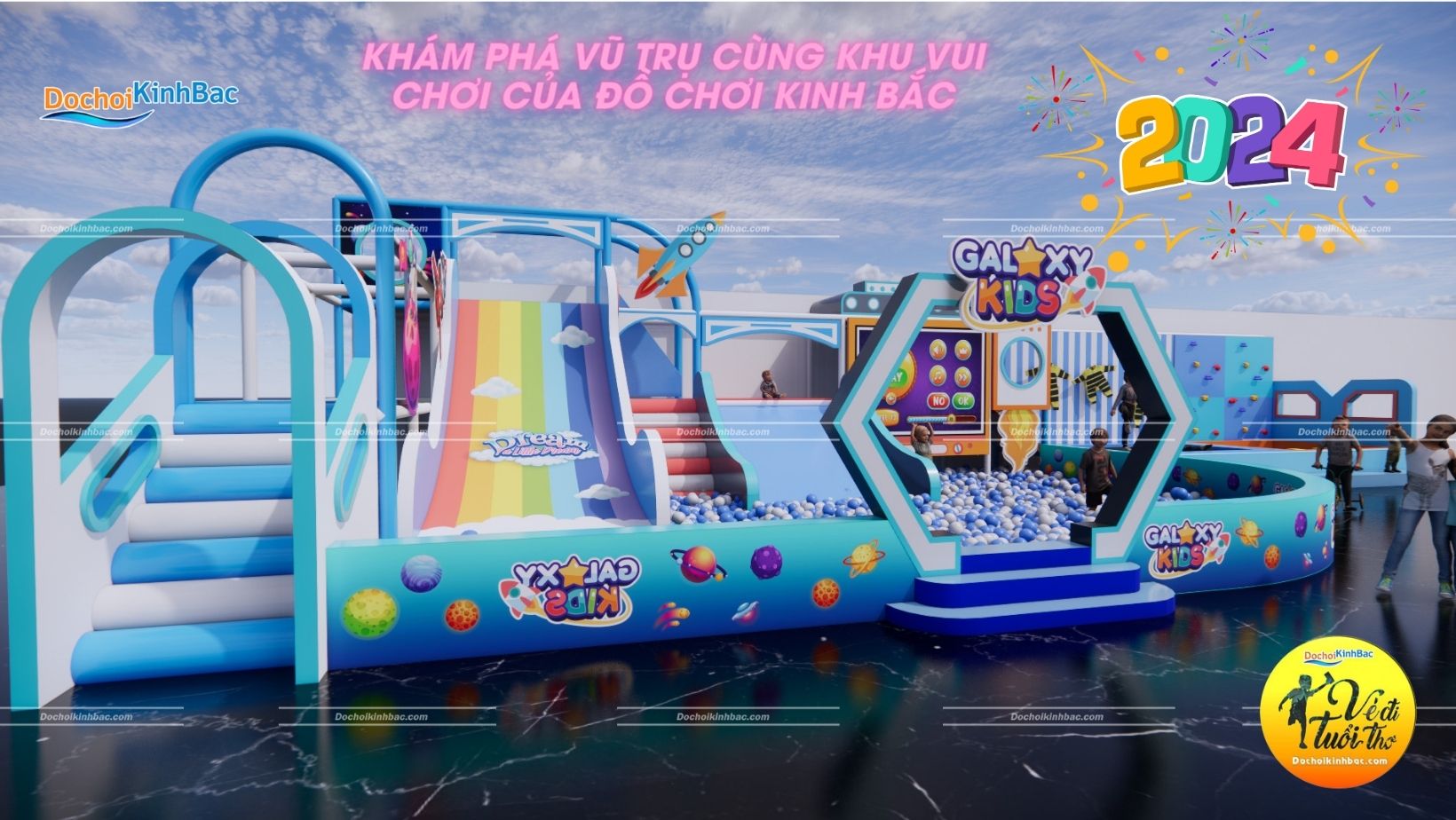 Khám Phá Vũ Trụ Cùng Khu Vui Chơi Của Đồ Chơi Kinh Bắc