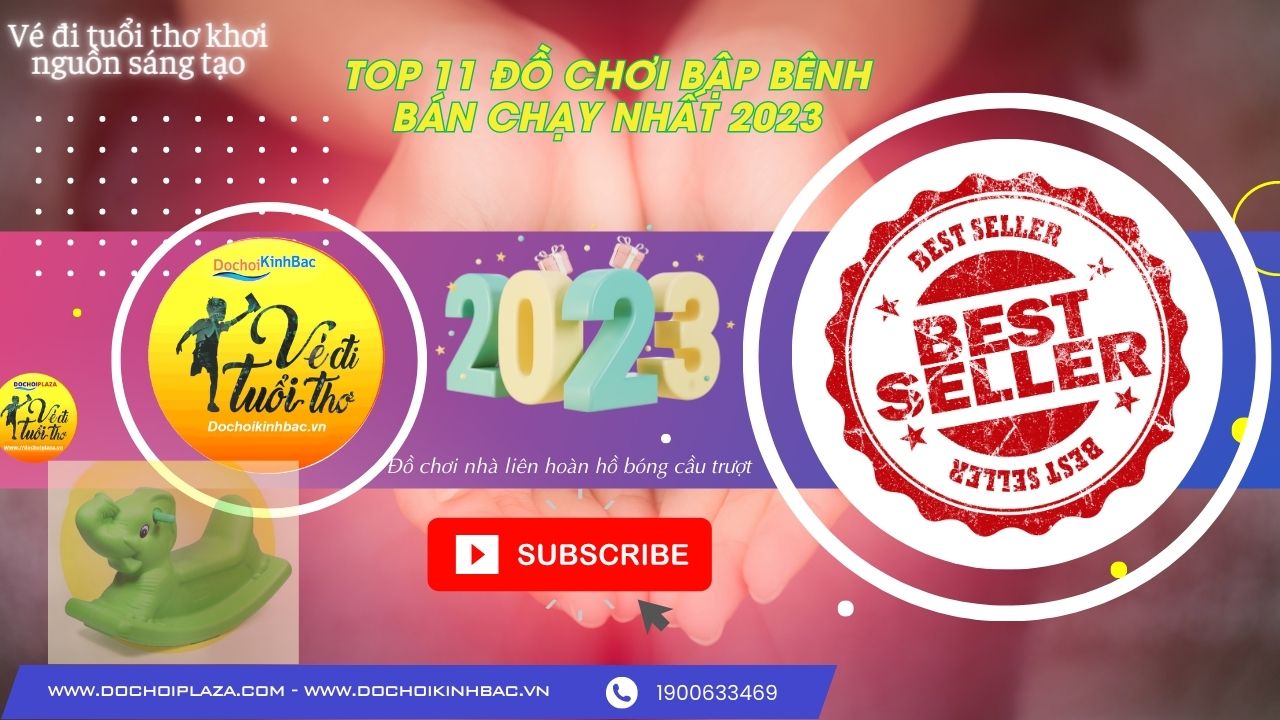 TOP 11 BẬP BÊNH HÌNH THÚ BÁN CHẠY NHẤT NĂM 2023