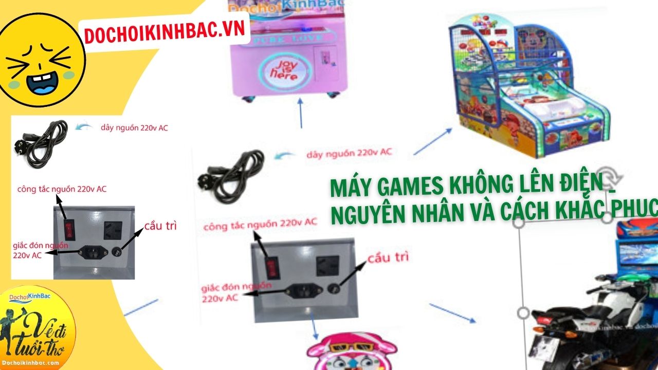 Máy game không lên điện – Nguyên nhân và cách khắc phục