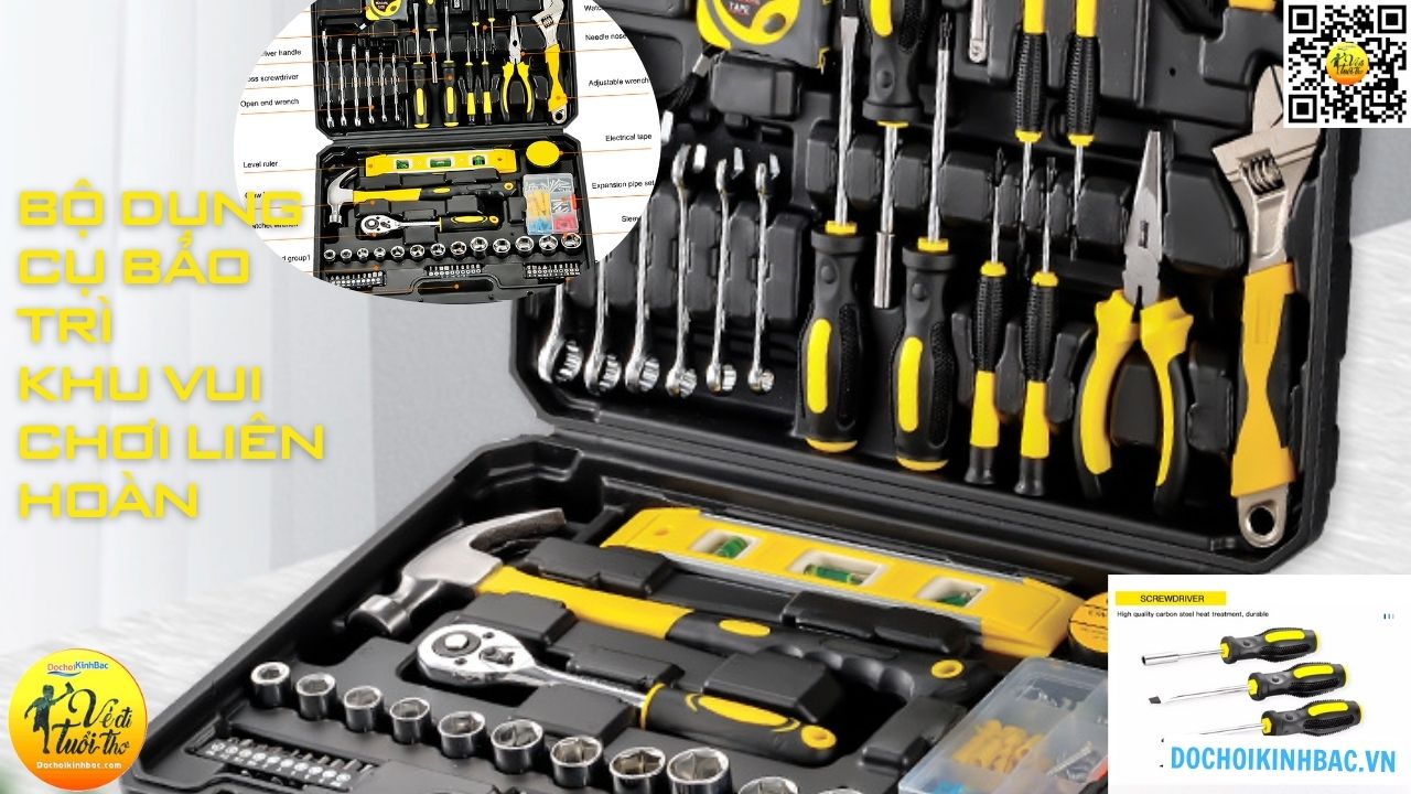 REVIEW BỘ BẢO TRÌ KHU VUI CHƠI LIÊN HOÀN 