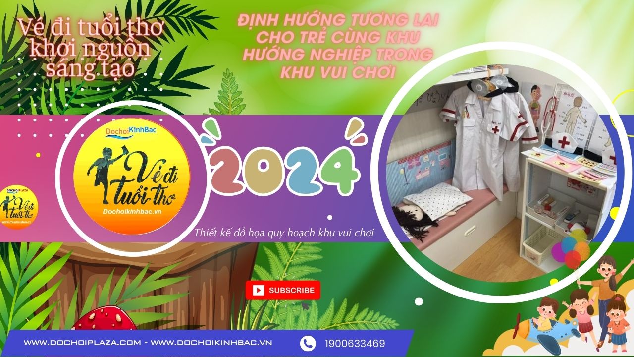 ĐỊNH HƯỚNG TƯƠNG LAI CHO TRẺ CÙNG KHU HƯỚNG NGHIỆP TRONG KHU VUI CHƠI