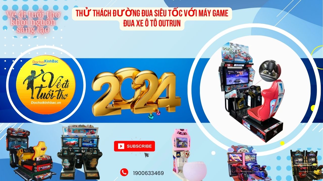 THỬ THÁCH ĐƯỜNG ĐUA SIÊU TỐC VỚI MÁY GAME ĐUA XE Ô TÔ OUTRUN
