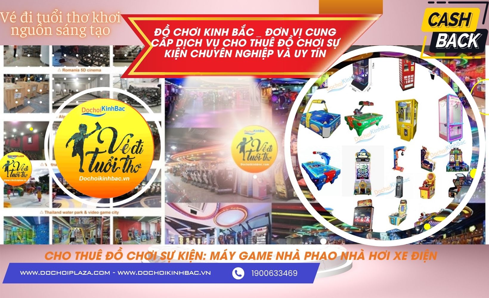 Đồ chơi Kinh Bắc _ Đơn vị cung cấp dịch vụ cho thuê Đồ chơi sự kiện chuyên nghiệp và uy tín