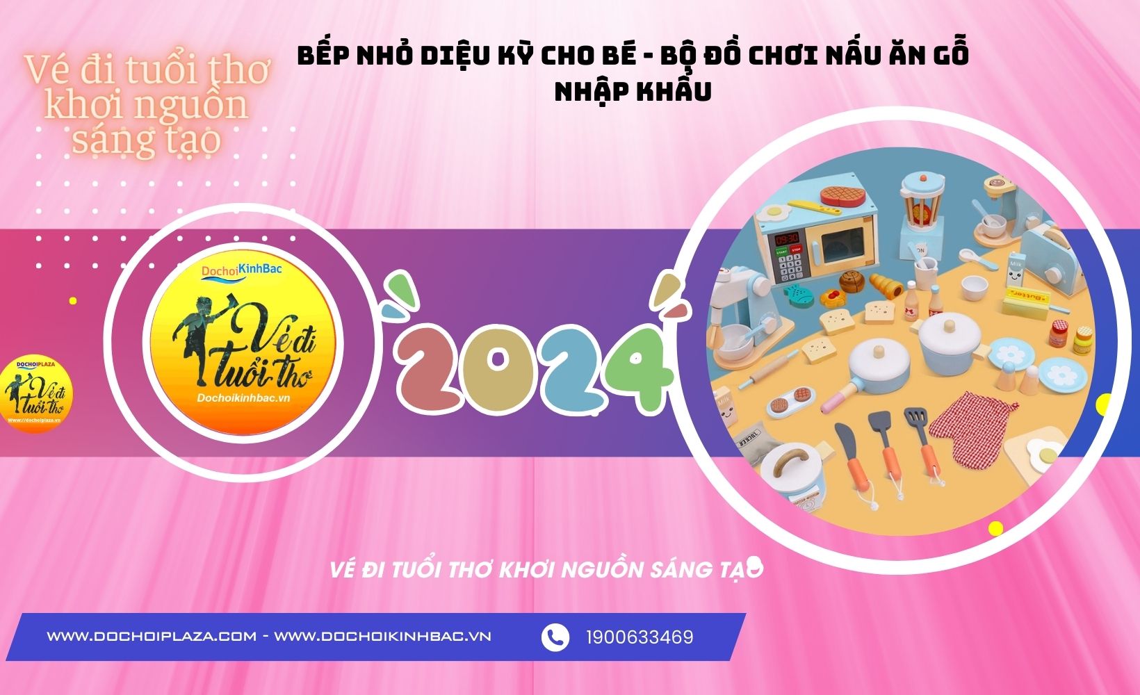 Bếp Nhỏ Diệu Kỳ Cho Bé - Bộ Đồ Chơi Nấu Ăn Gỗ Nhập Khẩu