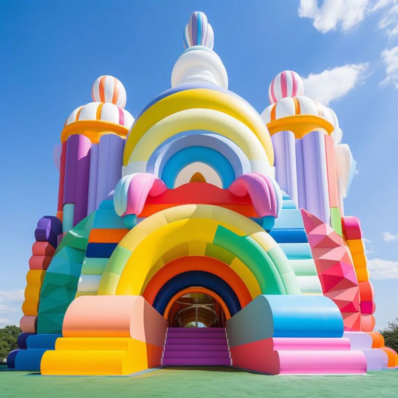 Đồ Chơi Phao Hơi – “Mỏ vàng” mới cho các nhà đầu tư khu vui chơi mùa hè 2025