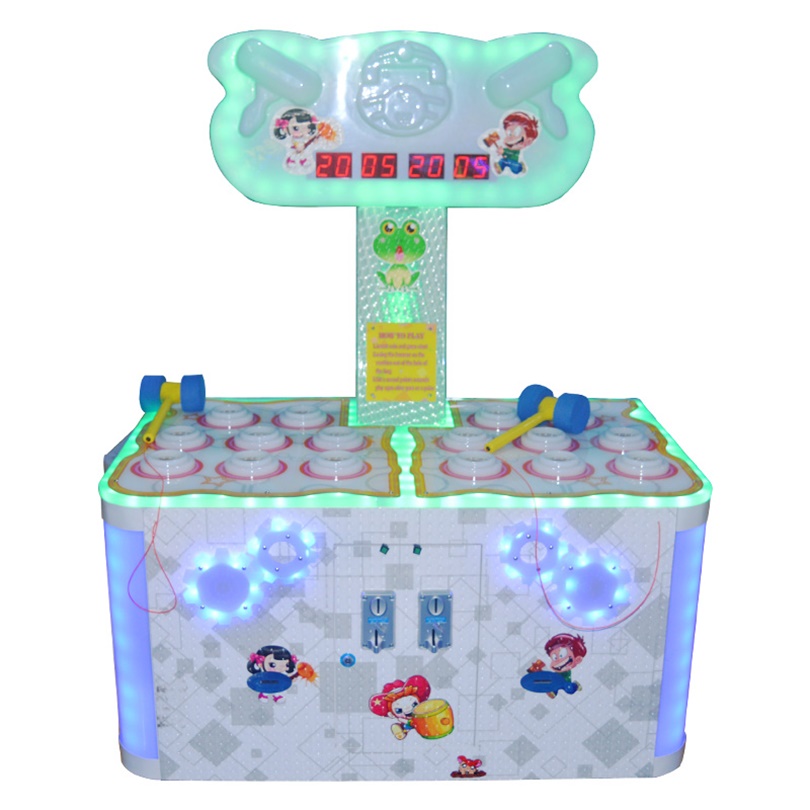 Đánh giá sản phẩm: Máy đập chuột 2 người chơi GTE47 _ Máy chơi game giải trí cho các trung tâm thương mại