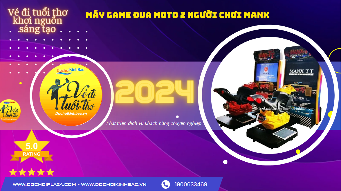 MÁY GAME ĐUA MOTO ĐÔI MANX: TRẢI NGHIỆM TỐC ĐỘ TRÊN TRƯỜNG ĐUA