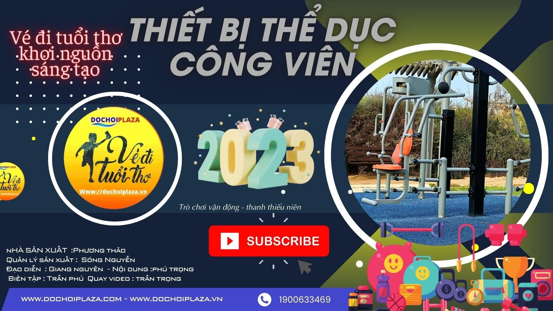 [Đồ chơi vận động]Thiết bị thể dục công viên
