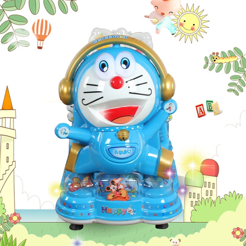 Đánh giá sản phẩm: Máy games nhún điện Doremon _ Nhún điện giải trí