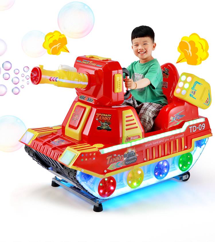 Đánh giá sản phẩm: Thú nhún điện hình xe tăng cực kỳ độc đáo _ Máy chơi game cho trẻ em đồng xu hoạt động