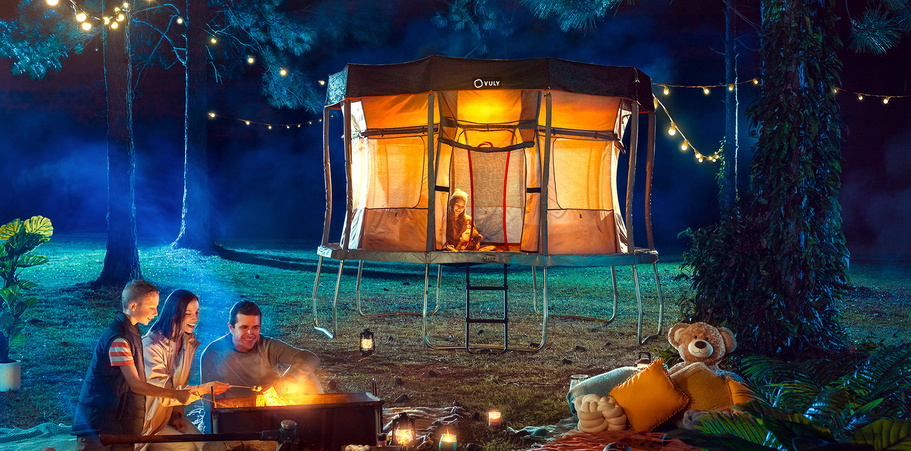 Cảm giác bay trên không cùng Trampoline gym sport xóa tan mọi mệt mỏi căng thẳng