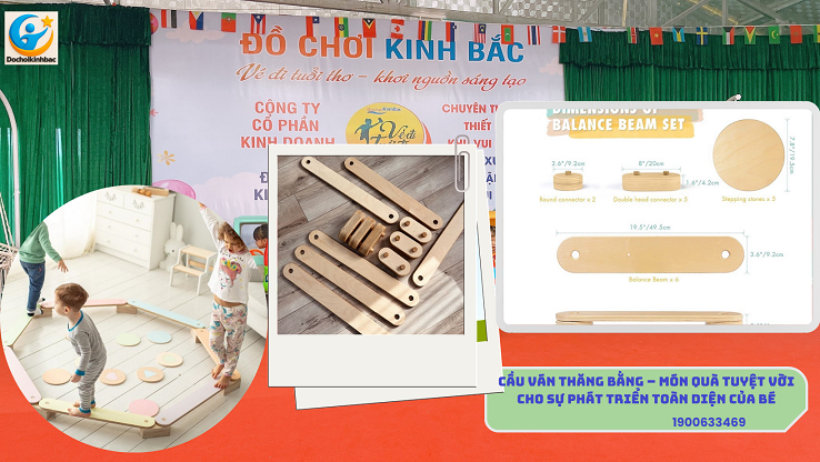 Cầu Ván Thăng Bằng – Món Quà Tuyệt Vời Cho Sự Phát Triển Toàn Diện Của Bé