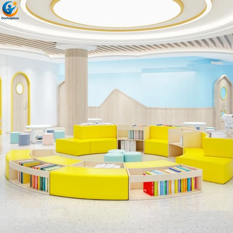 Kệ Sách – “Người Thầy Thầm Lặng” Giúp Trẻ Mầm Non Yêu Thích Đọc Sách Ngay Từ Những Năm Đầu Đời