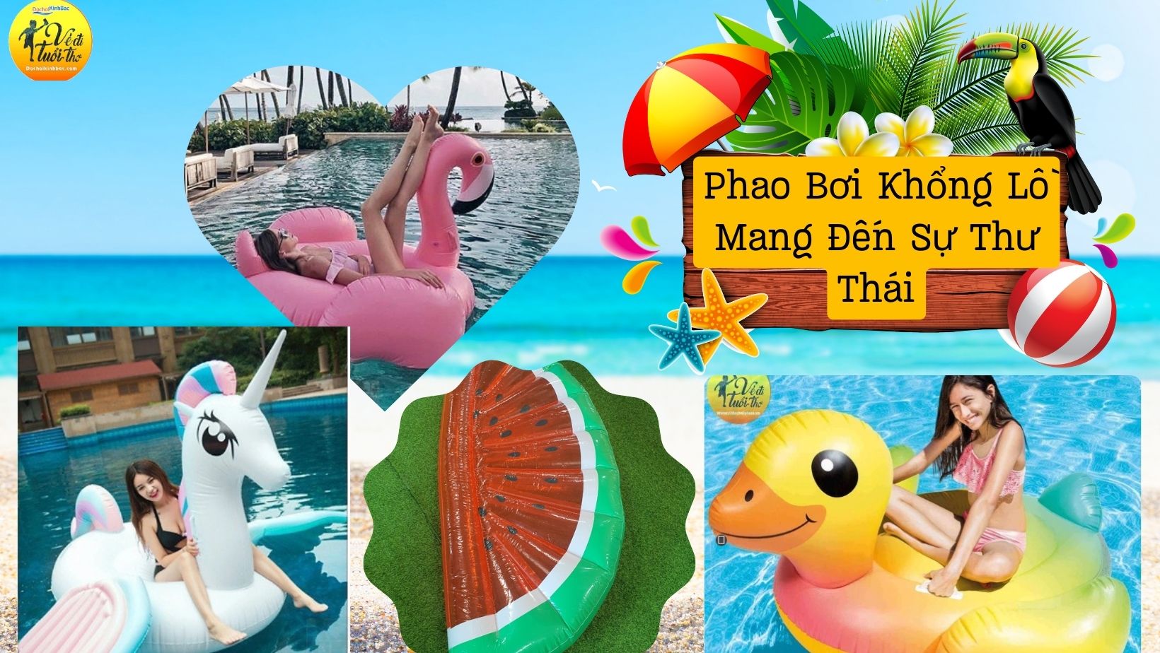 Hòa Mình Trong Vẻ Đẹp: Phao Bơi Khổng Lồ Mang Đến Sự Thư Thái