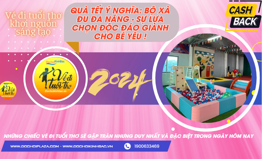 Quà Tết ý nghĩa: Bộ xà đu đa năng  - Sự lựa chọn độc đáo giành cho bé yêu !