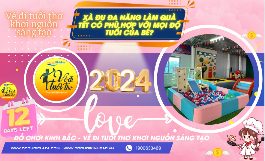 Xà đu đa năng làm quà tết có phù hợp với mọi độ tuổi của bé?