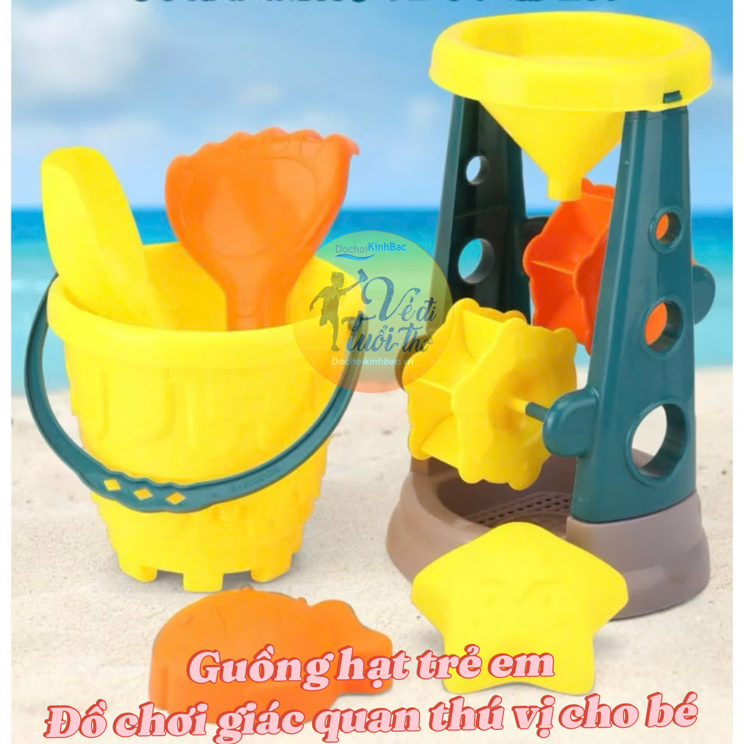 Guồng Hạt Trẻ Em – Đồ Chơi Giác Quan Thú Vị Cho Bé