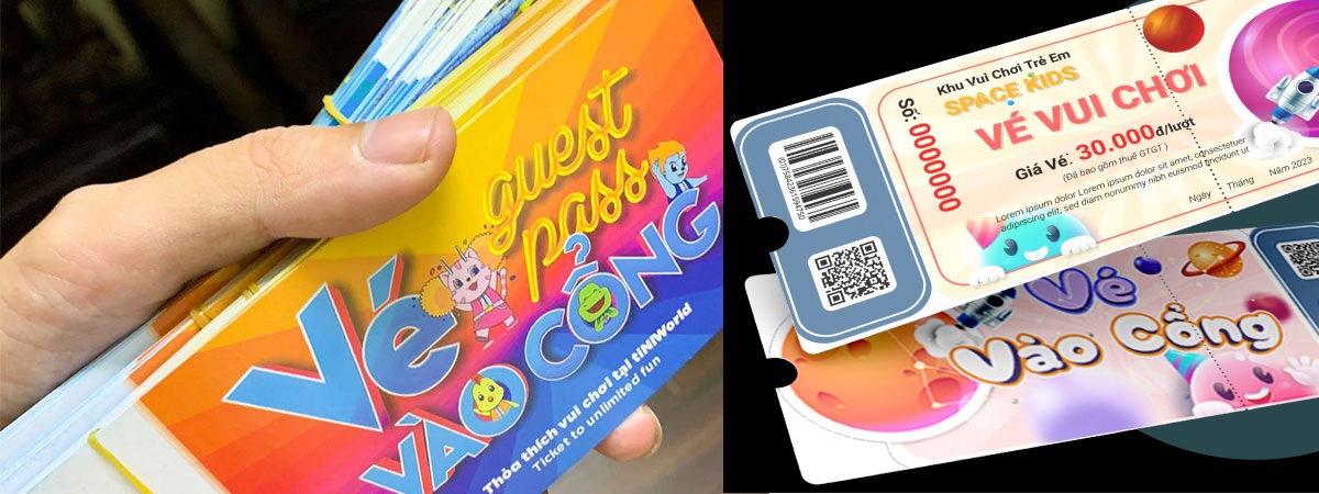 Vé Vào Khu Vui Chơi