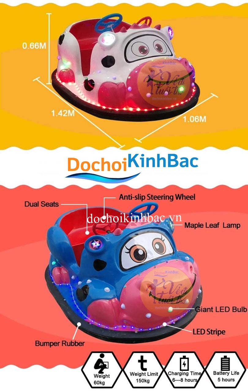 Xe điện đụng