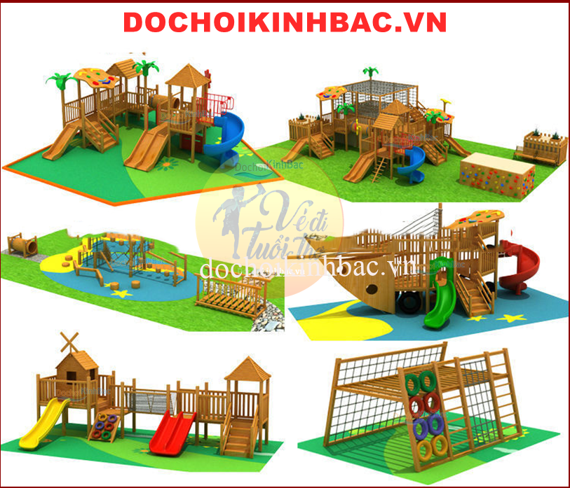 liên hoàn gỗ ngoài trời