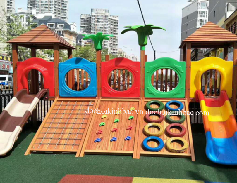 liên hoàn gỗ ngoài trời