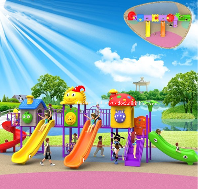 Liên hoàn cầu trượt ngoài trời