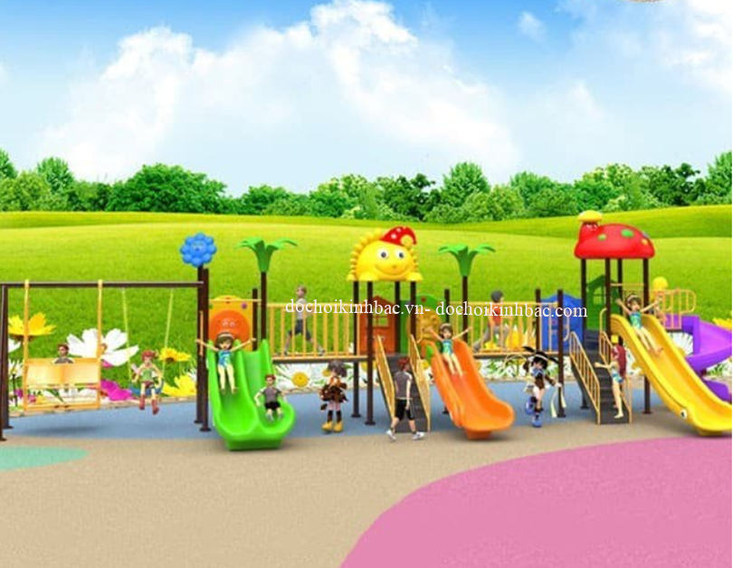 Liên hoàn cầu trượt ngoài trời