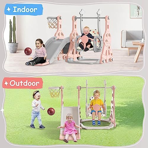 Cầu trượt xích đu