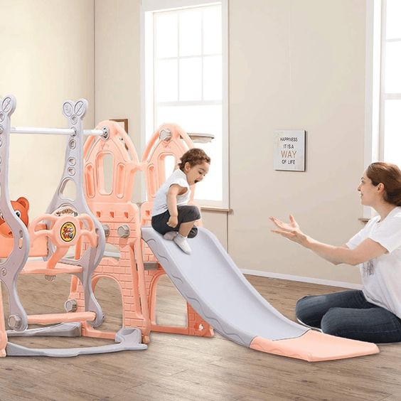 Cầu trượt xích đu