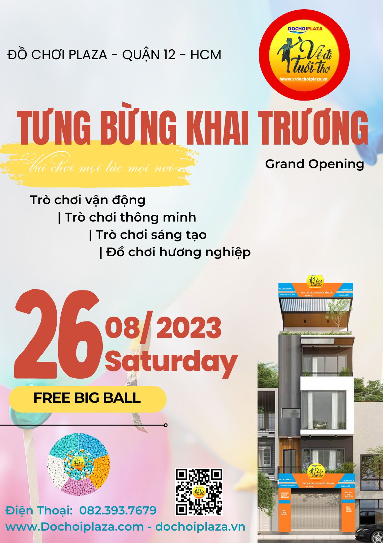 tưng bừng khai trương 