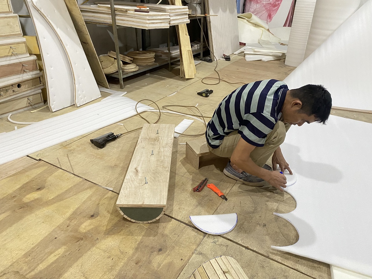 cầu trượt tổ ong