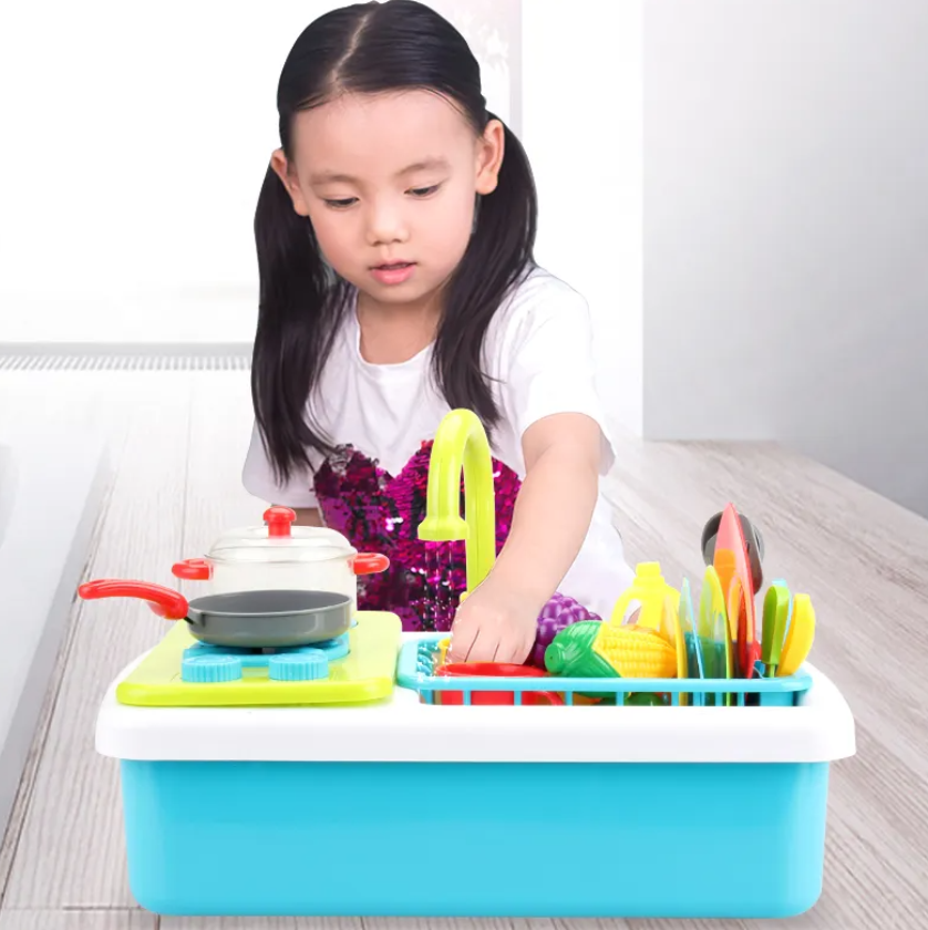 Bộ đồ chơi nấu ăn nhà bếp DCNALB06 Dochoikinhbac Giải trí hấp dẫn cho trẻ em