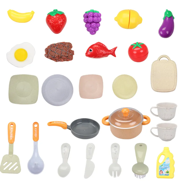 Bộ đồ chơi nấu ăn nhà bếp DCNALB09 Dochoikinhbac Giải trí hấp dẫn cho trẻ em