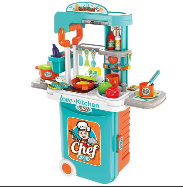 Bộ đồ chơi nấu ăn nhà bếp DCNALB17 Dochoikinhbac Giải trí hấp dẫn cho trẻ em