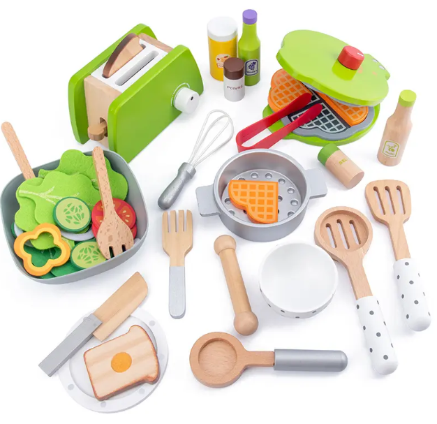 Bộ đồ chơi nấu ăn nhà bếp DCNALB19 Dochoikinhbac Giải trí hấp dẫn cho trẻ em