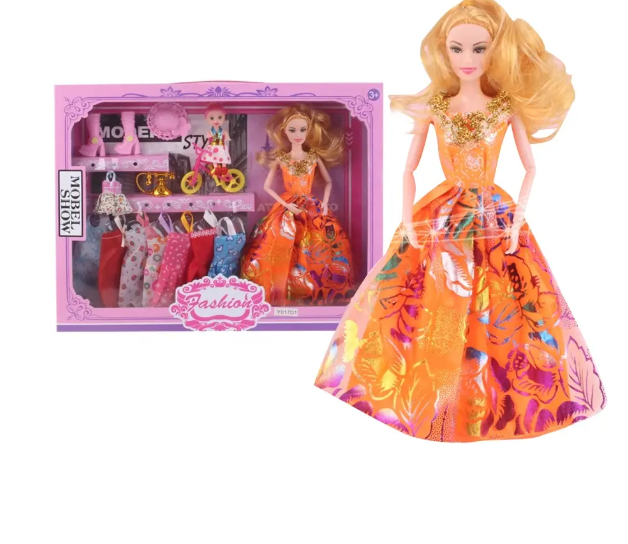 Đồ chơi búp bê trẻ em DCBB04 Dochoikinhbac Trò chơi giải trí hấp dẫn cho bé