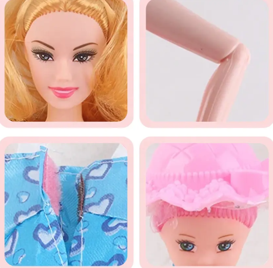 Đồ chơi búp bê trẻ em DCBB04 Dochoikinhbac Trò chơi giải trí hấp dẫn cho bé